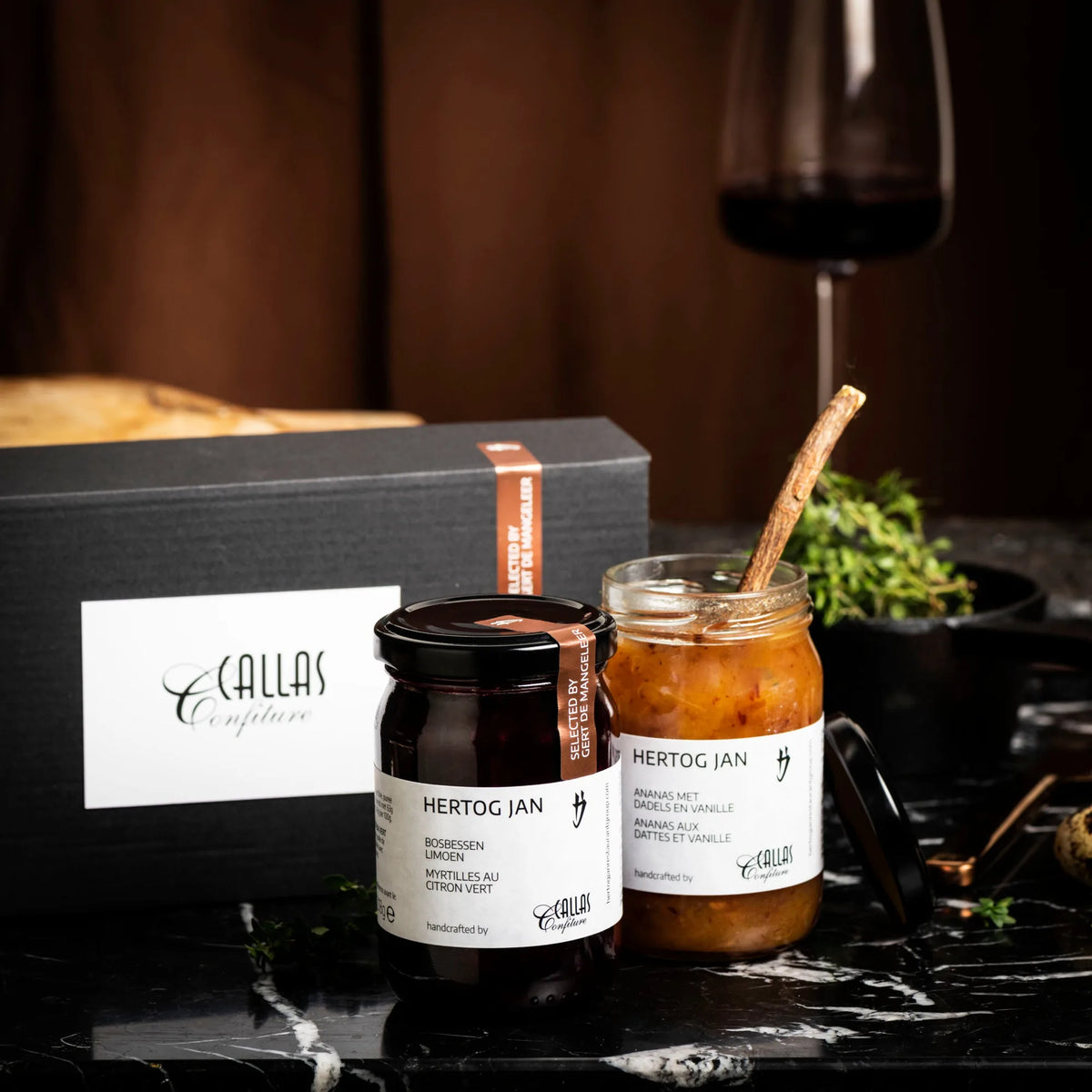 Gift Box Hertog Jan x Callas 2x218g