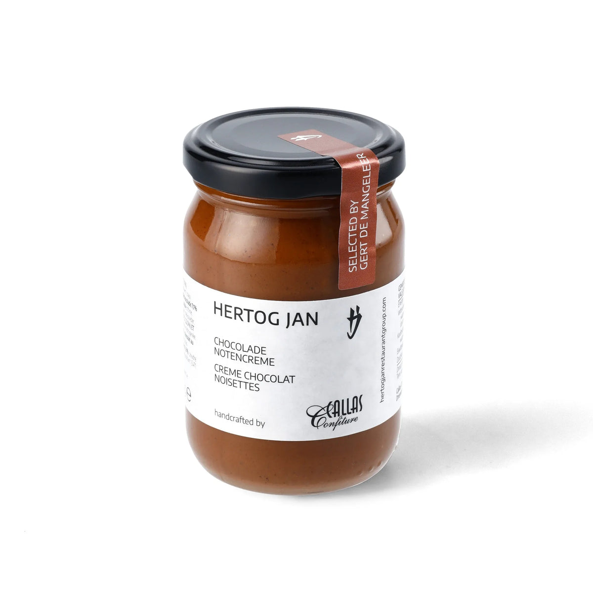 HJ x Callas Crunchy Chocolade Notencrème 225g