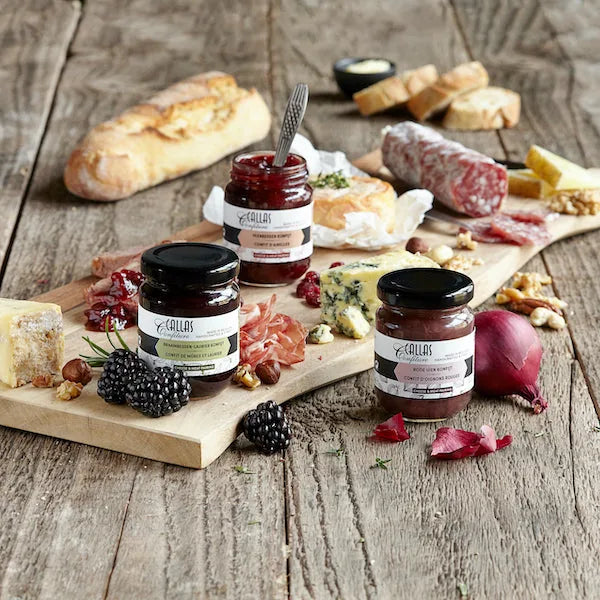Gift Box Kaas &amp; Vlees begeleiders 3x105g℮